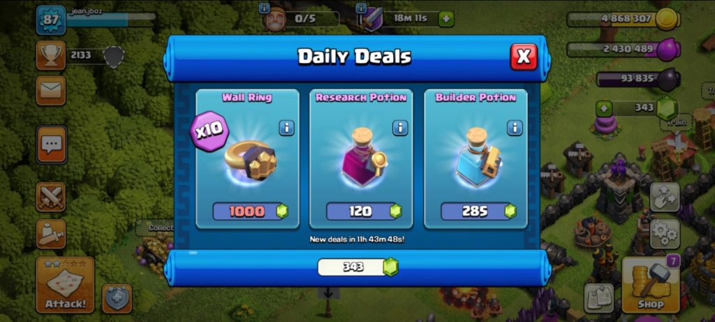 How To Use Super Potion In Clash of Clans