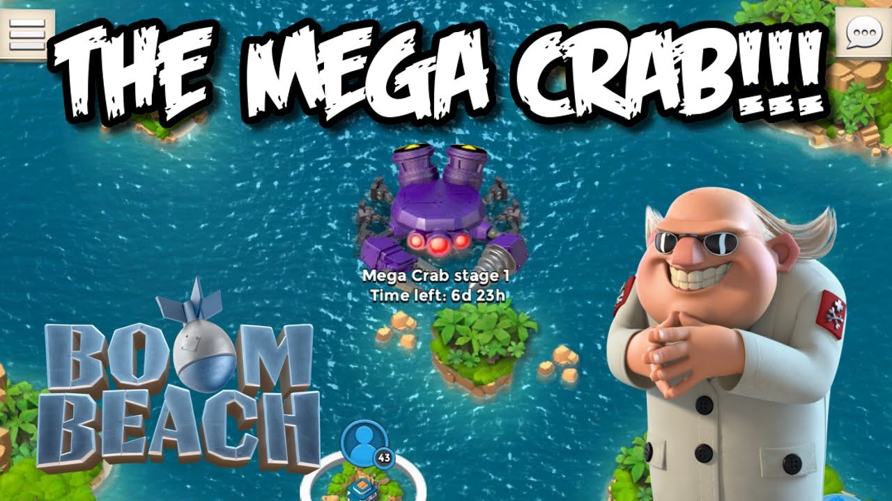 How to Beat Mega Crabs in Boom Beach